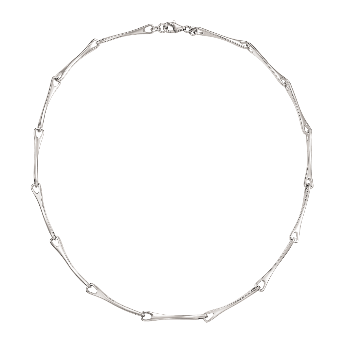 Sølv collier rhodineret 16254044 - Urma.dk