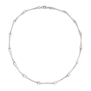 Sølv collier rhodineret 16254044 - Urma.dk