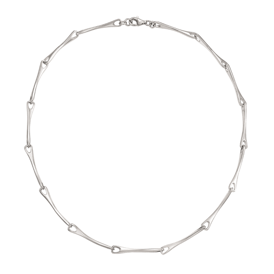 Sølv collier rhodineret 16254044 - Urma.dk