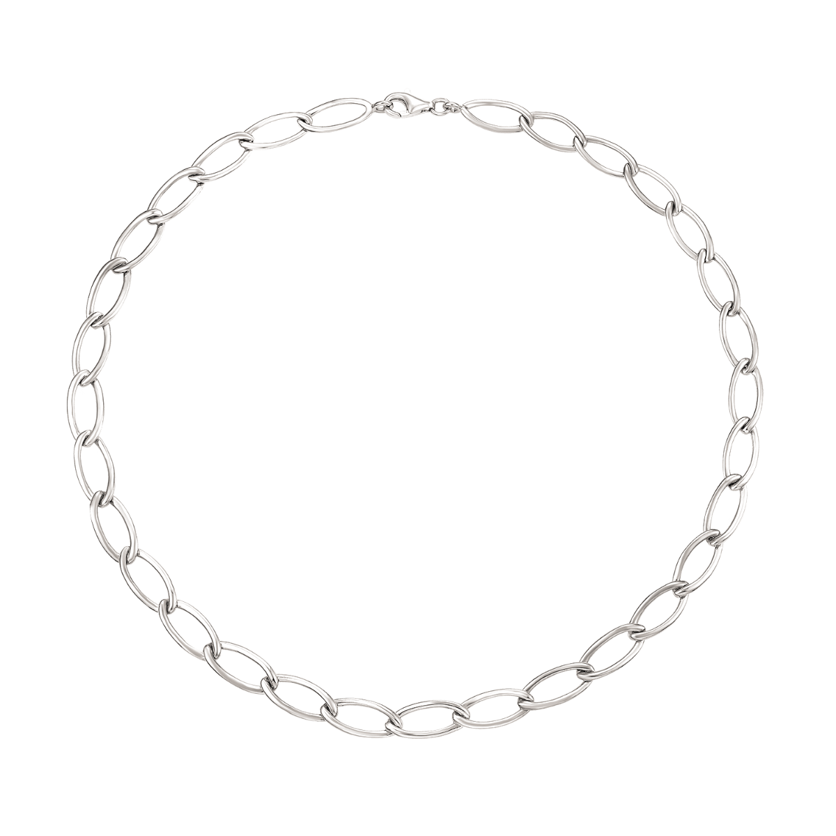 Sølv collier rhodineret 16254054 - Urma.dk