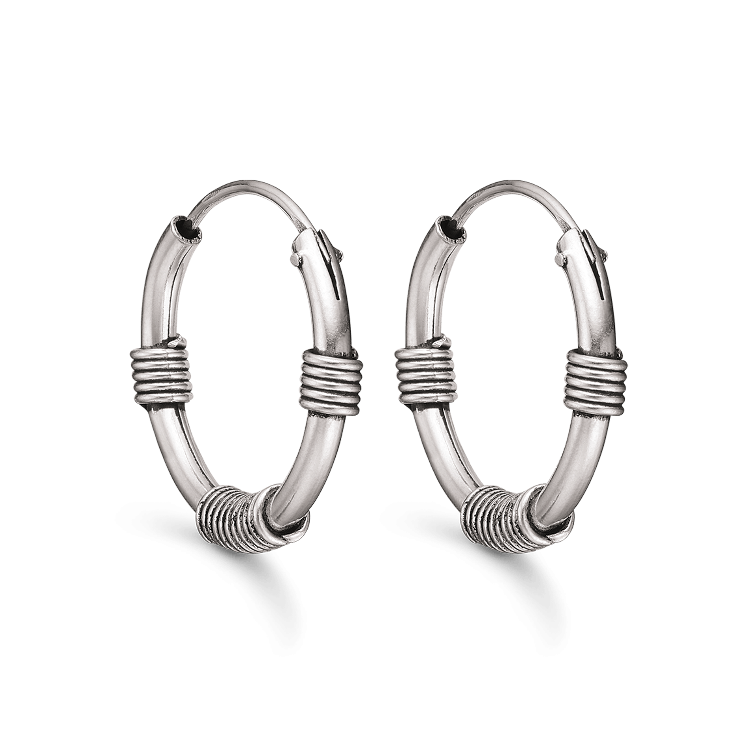 Sølv creoler 10148846 - Urma.dk