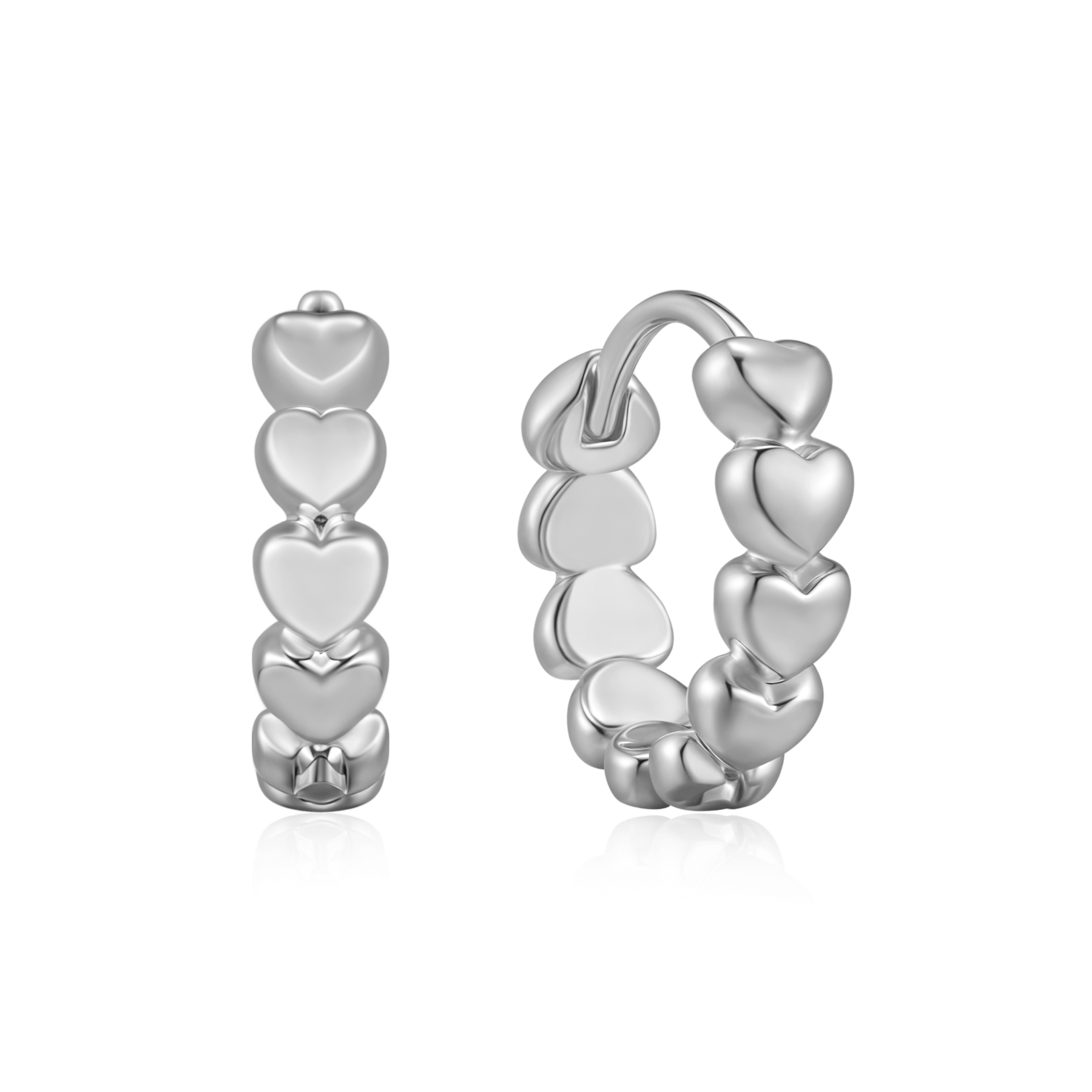 Sølv creoler 10262529 - Urma.dk