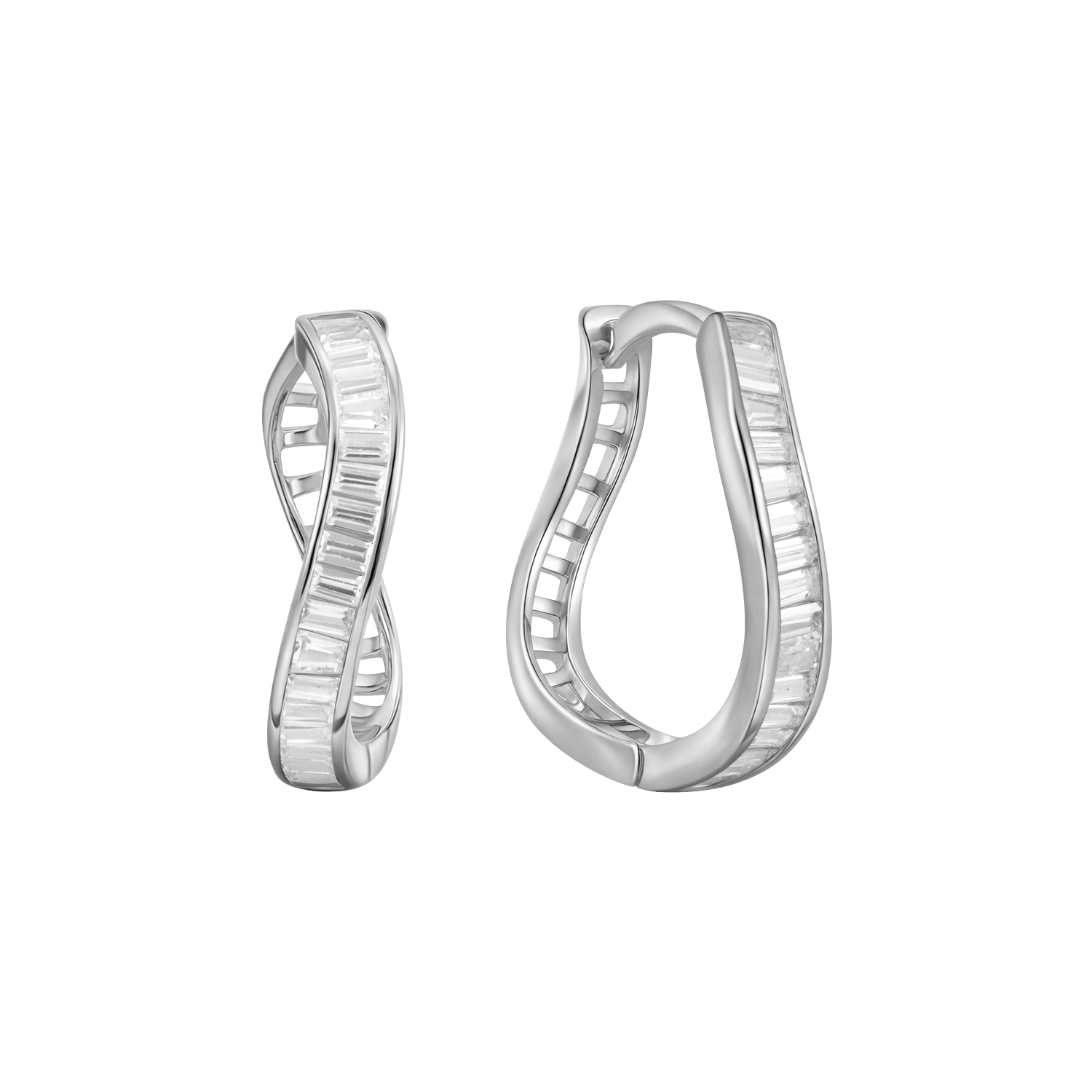 Sølv creoler 10262538 - Urma.dk