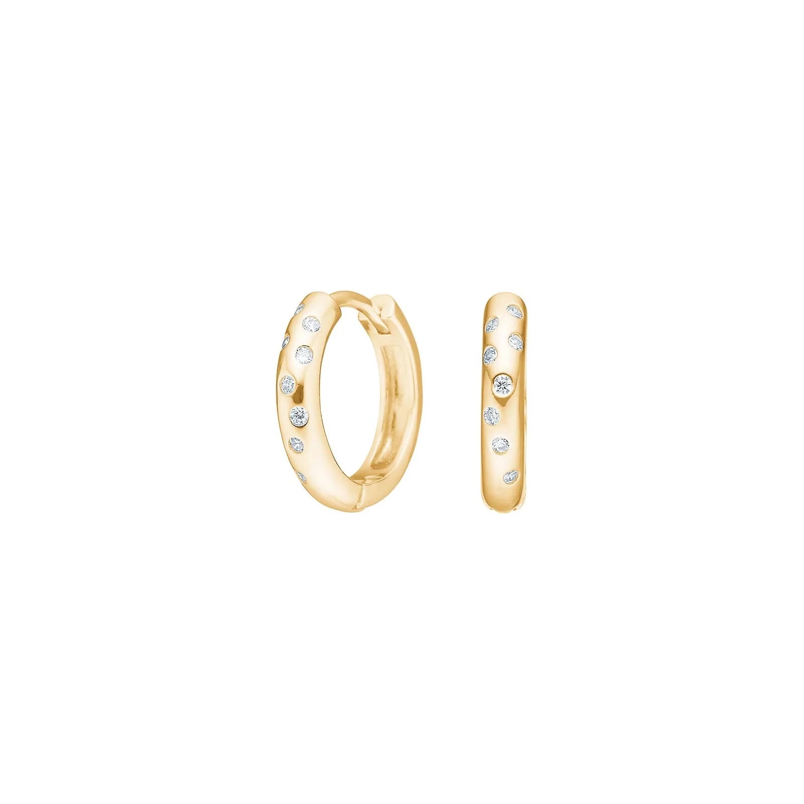 Sølv creoler POPNOR - Urma.dk