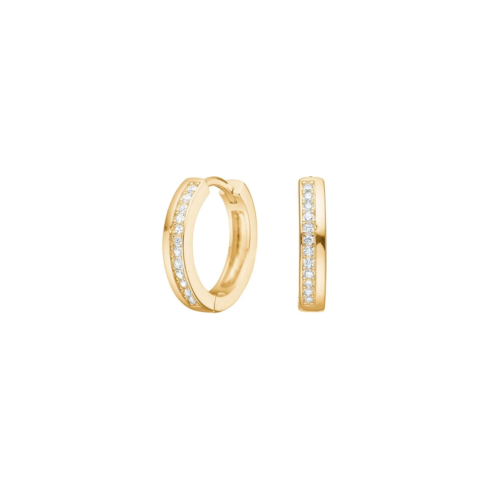 Sølv creoler POPNOR - Urma.dk