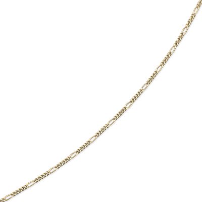 Sølv forgyldt ankelkæde F18190908 - Urma.dk