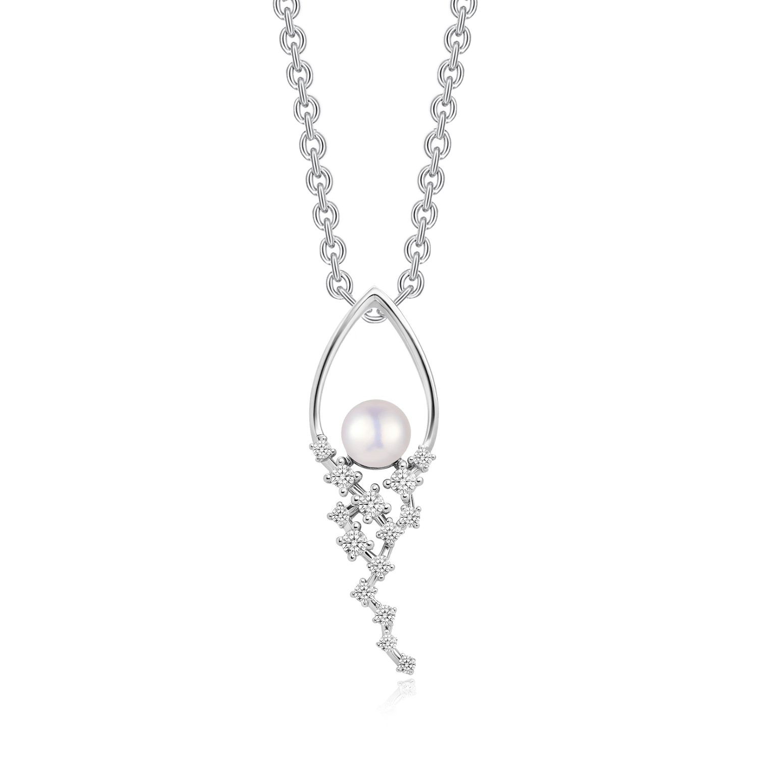 Sølv halskæde 16249336 - Urma.dk