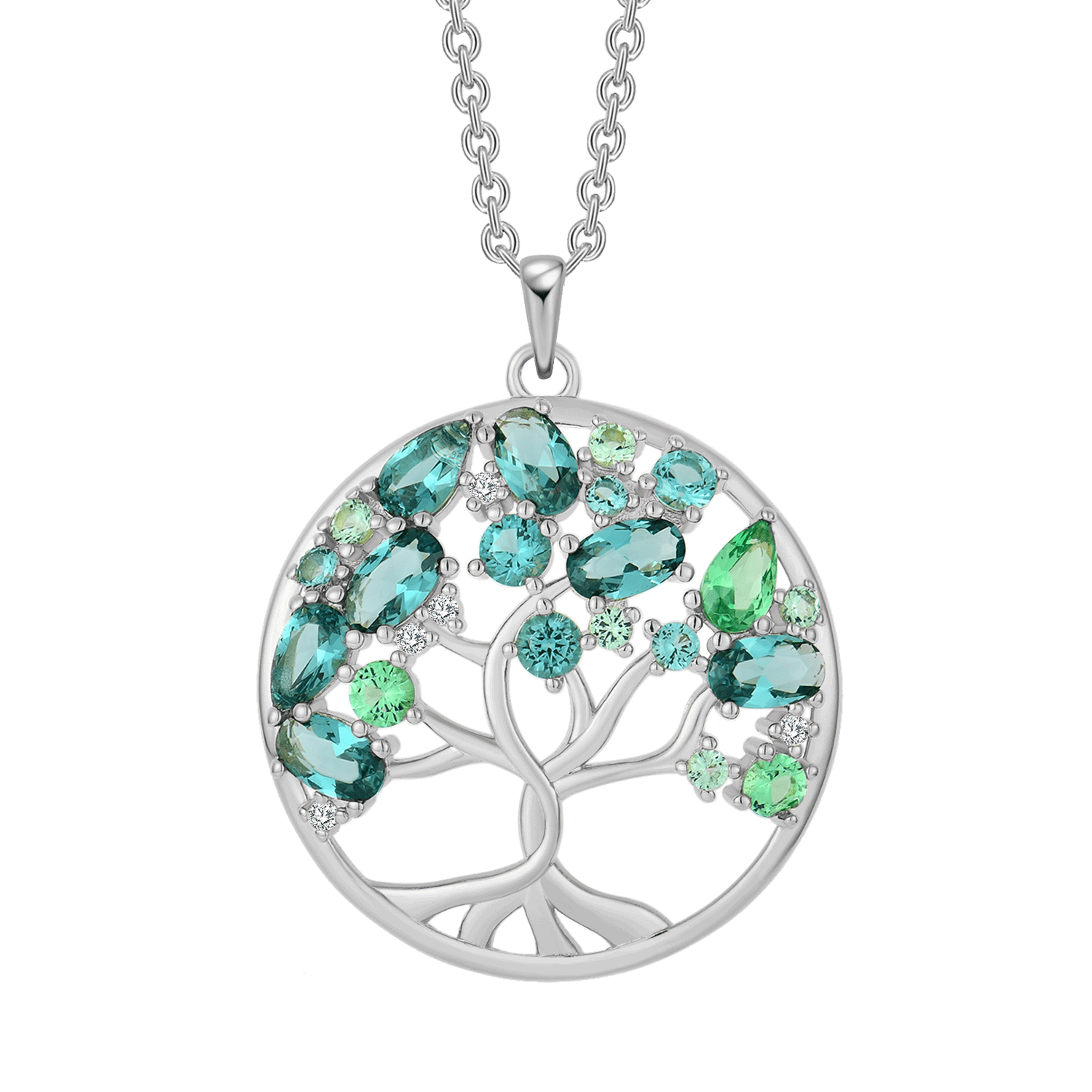 Sølv halskæde 16249834 - Urma.dk