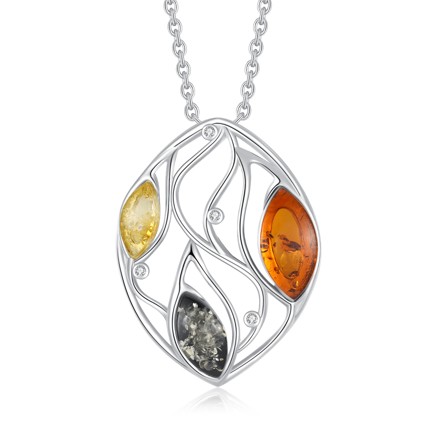 Sølv halskæde 26165150 - Urma.dk