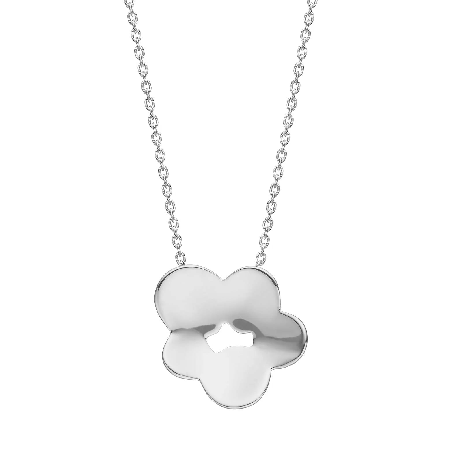 Sølv halskæde BLOOM52 - Urma.dk