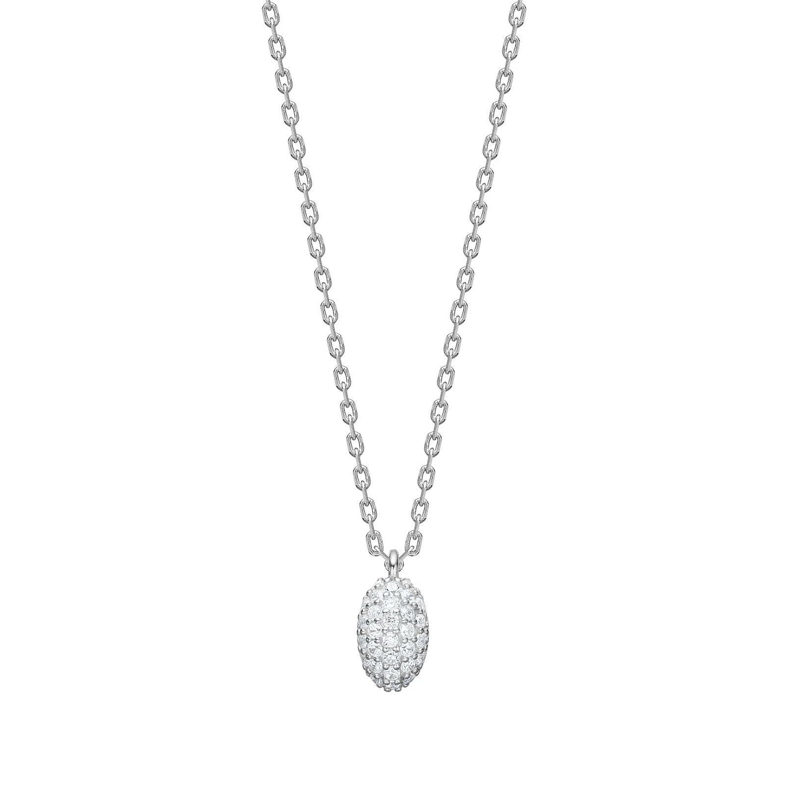 Sølv halskæde large REBECCANOR - Urma.dk