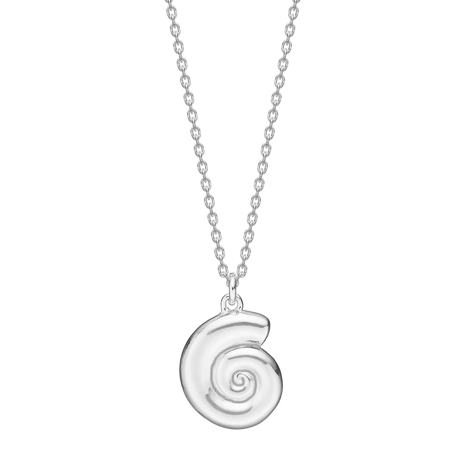 Sølv halskæde sneglehus SEA52 - Urma.dk