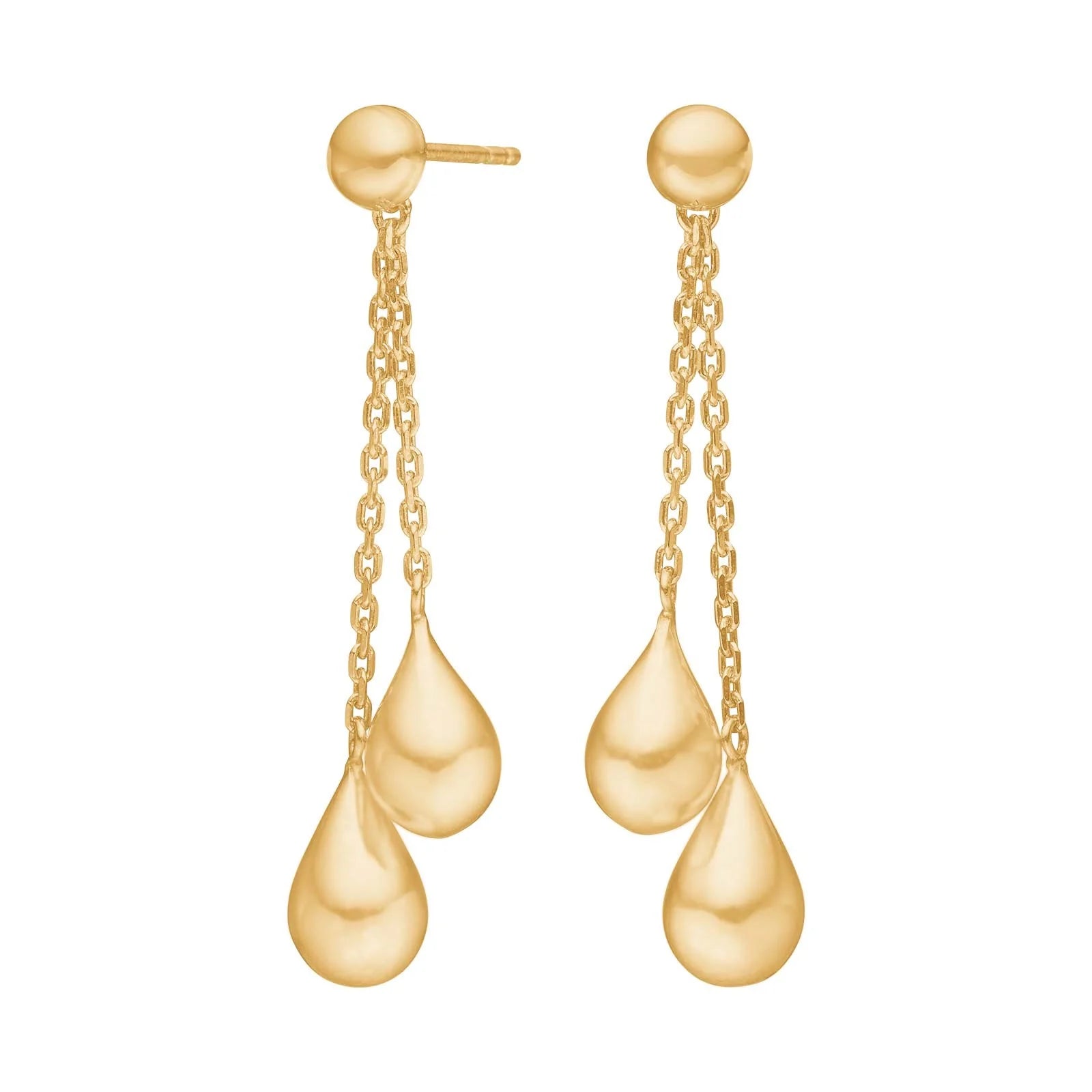 Sølv ørehængere DROPS52 - Urma.dk