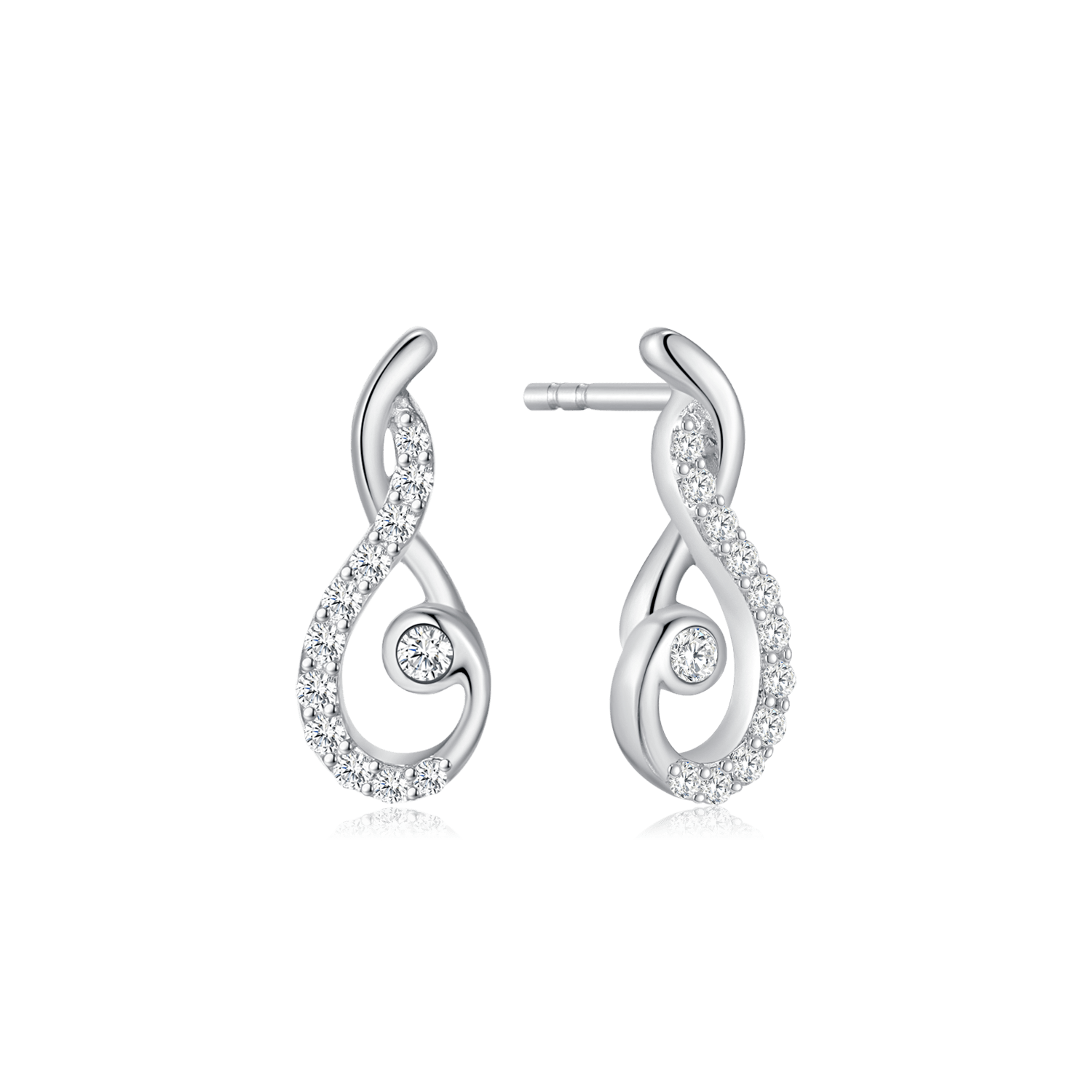 Sølv ørestikker 10254063 - Urma.dk