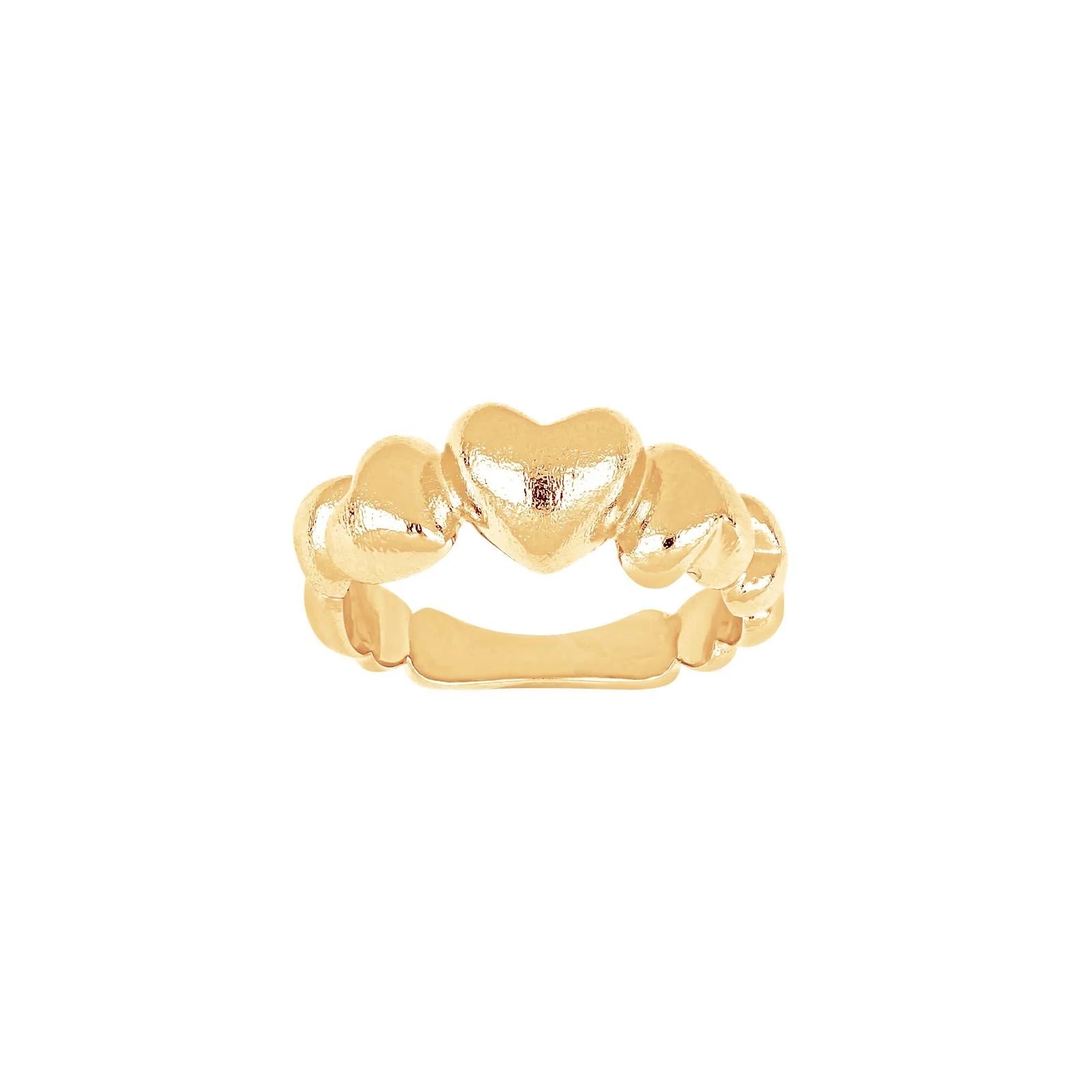 Sølv rhod. hjerte ring - Urma.dk