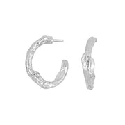 Sølv rhodineret creol Structure - Urma.dk