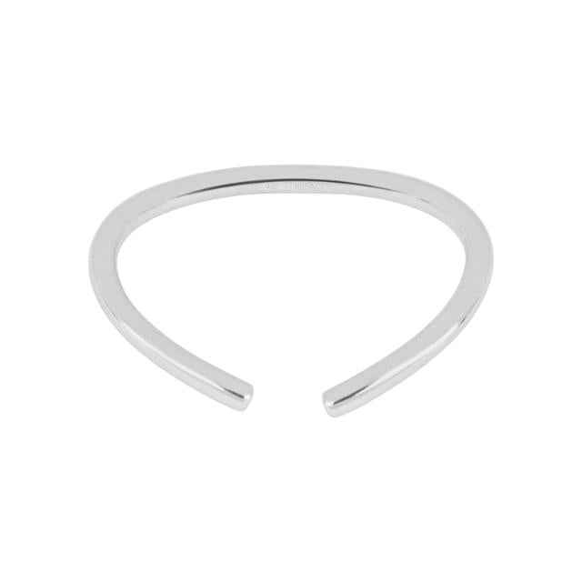 Sølv rhodineret øresmykke - Stor - Urma.dk