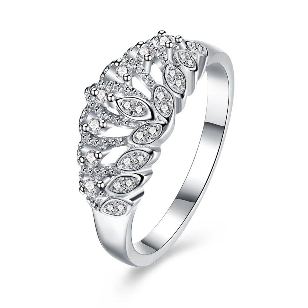 Sølv ring med zirconia - Urma.dk