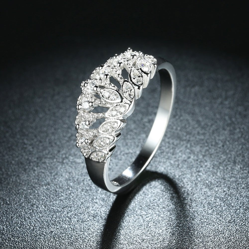 Sølv ring med zirconia - Urma.dk