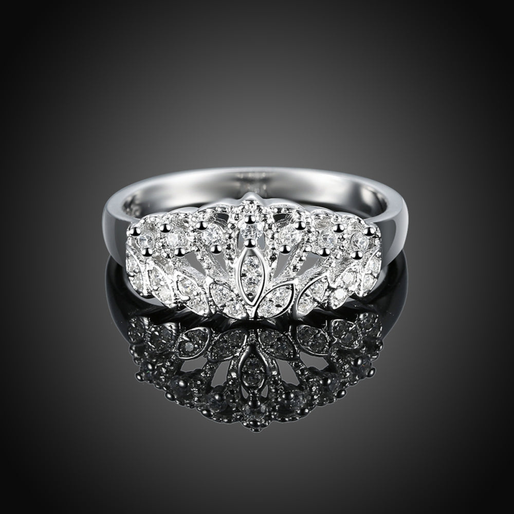 Sølv ring med zirconia - Urma.dk