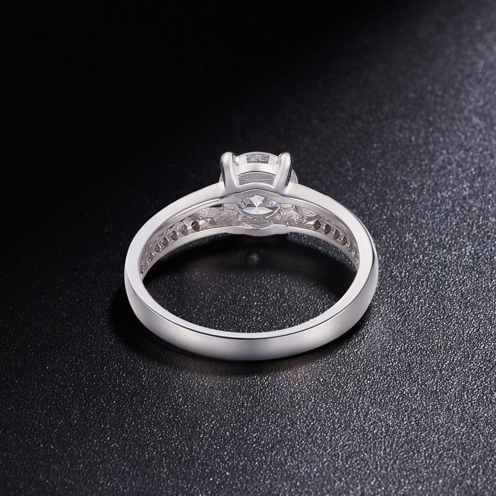 Sølv ring med zirconia stene - Urma.dk