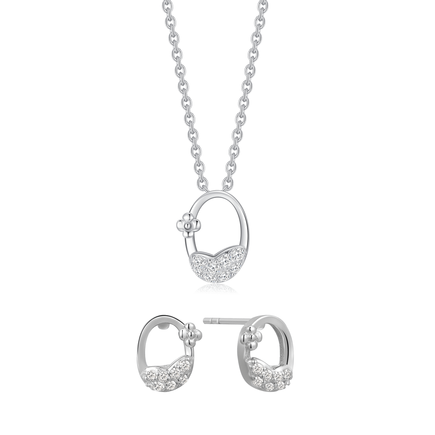 Sølv sæt S348054 - Urma.dk