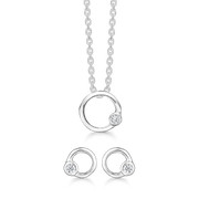 Sølv smykkesæt S148428 - Urma.dk