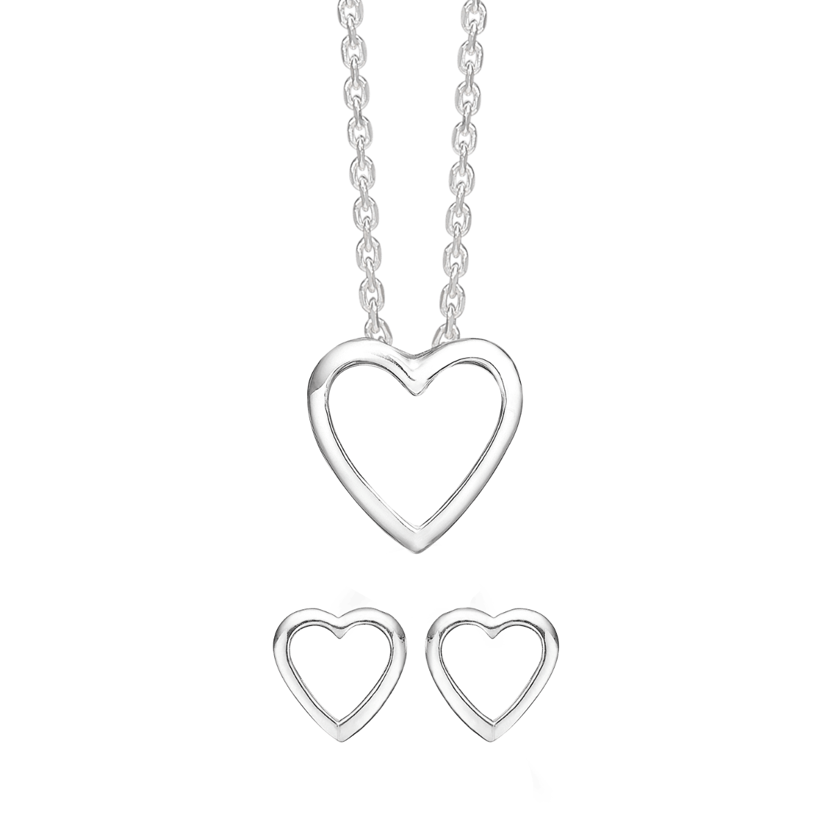 Sølv smykkesæt S148464 - Urma.dk