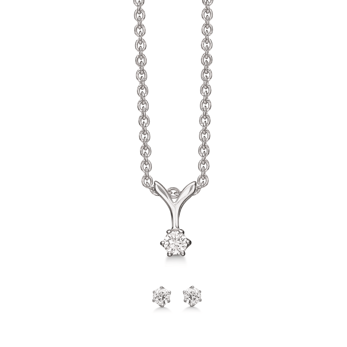 Sølv smykkesæt S223623 - Urma.dk