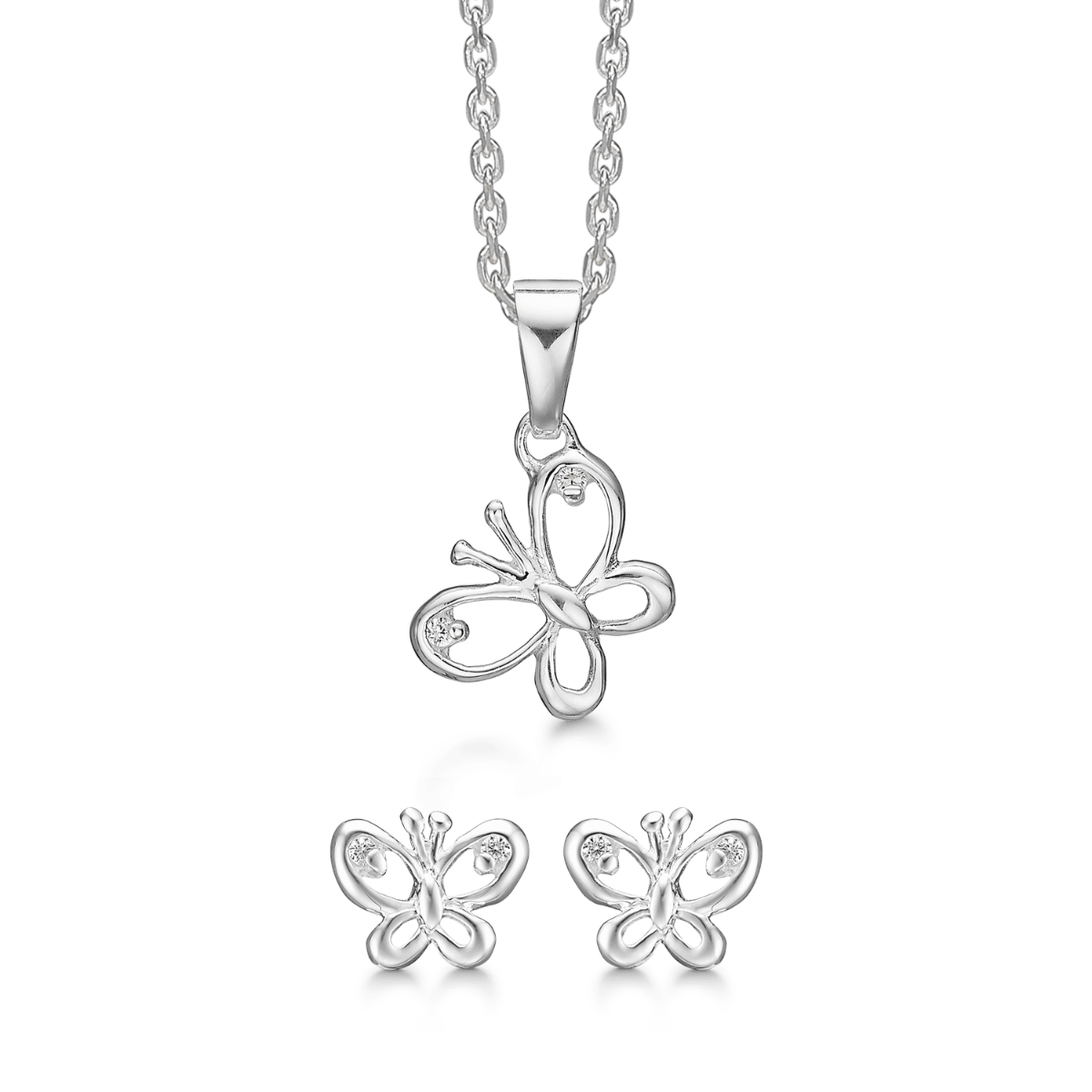 Sølv smykkesæt S239009 - Urma.dk