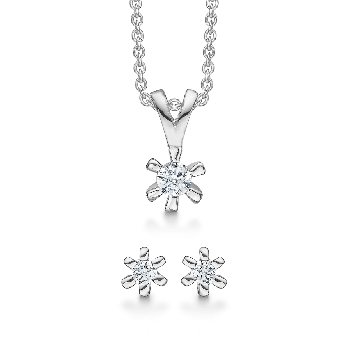 Sølv smykkesæt S239024 - Urma.dk