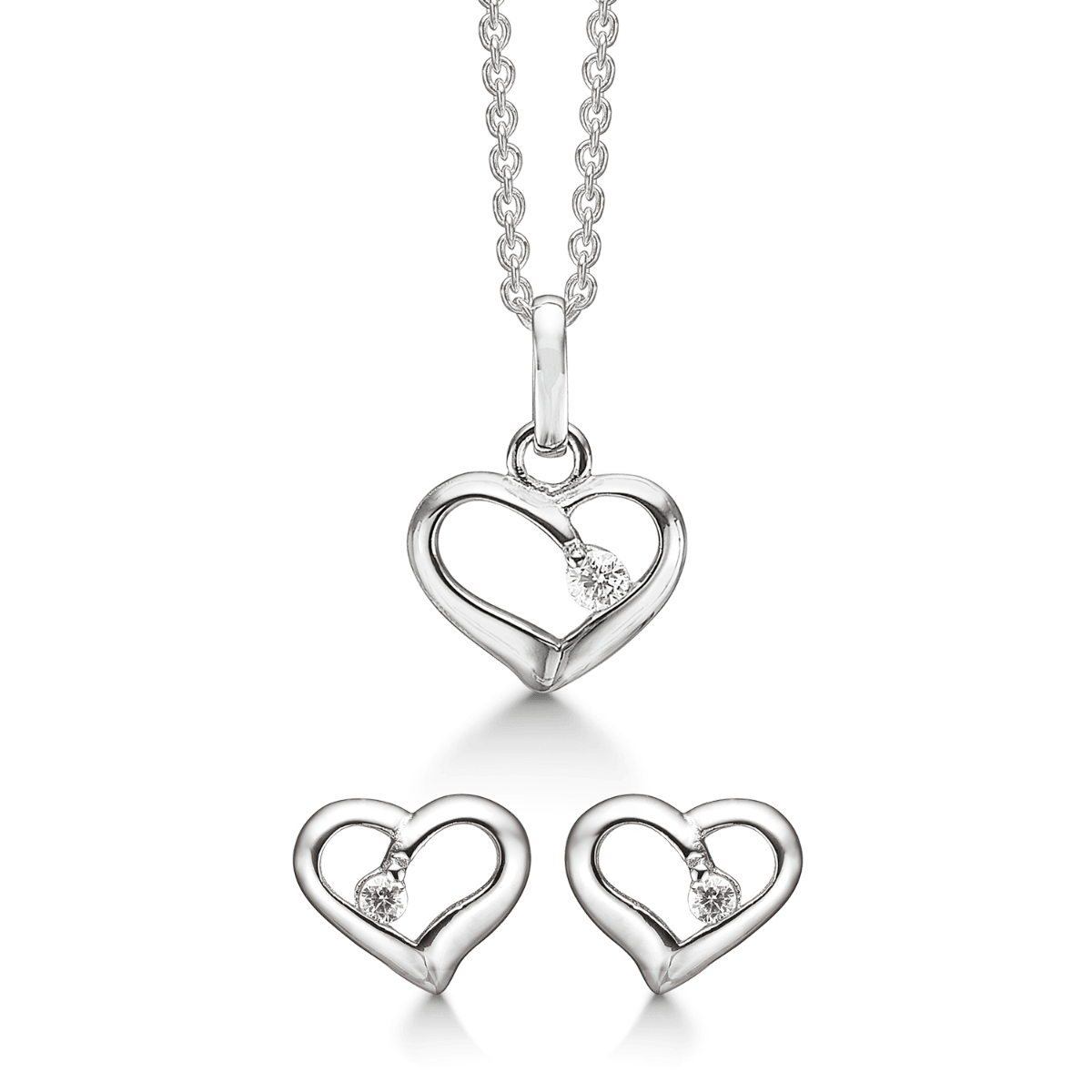 Sølv smykkesæt S239068 - Urma.dk