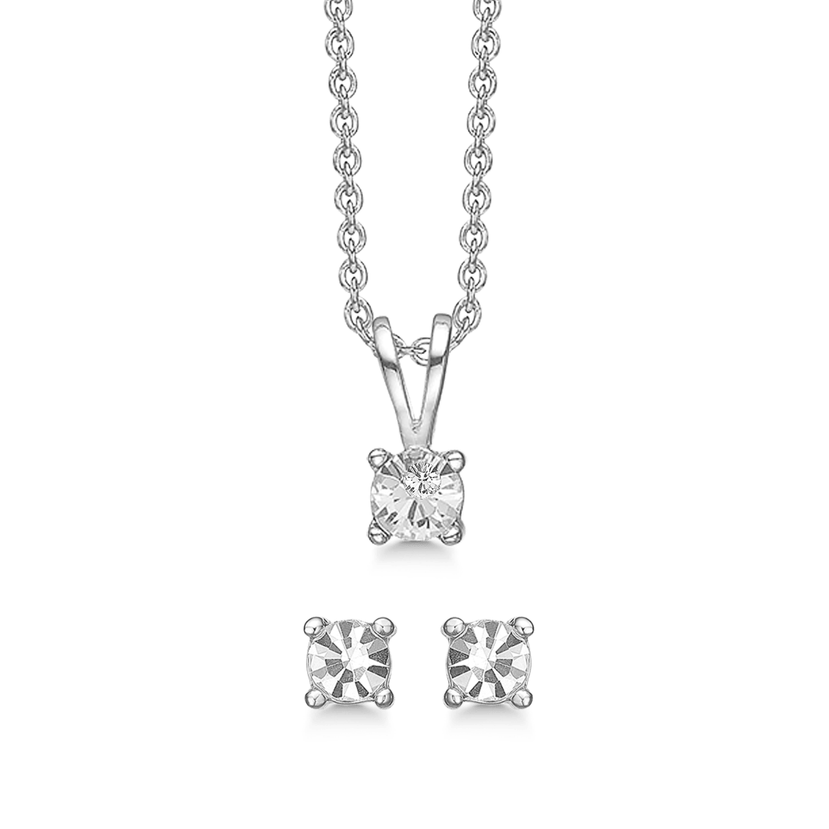 Sølv smykkesæt S239105 - Urma.dk