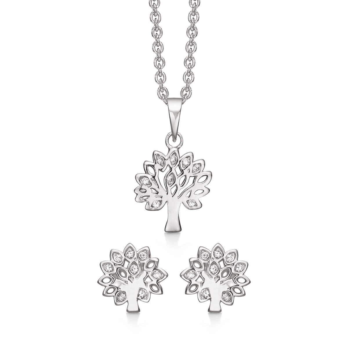 Sølv smykkesæt S239127 - Urma.dk