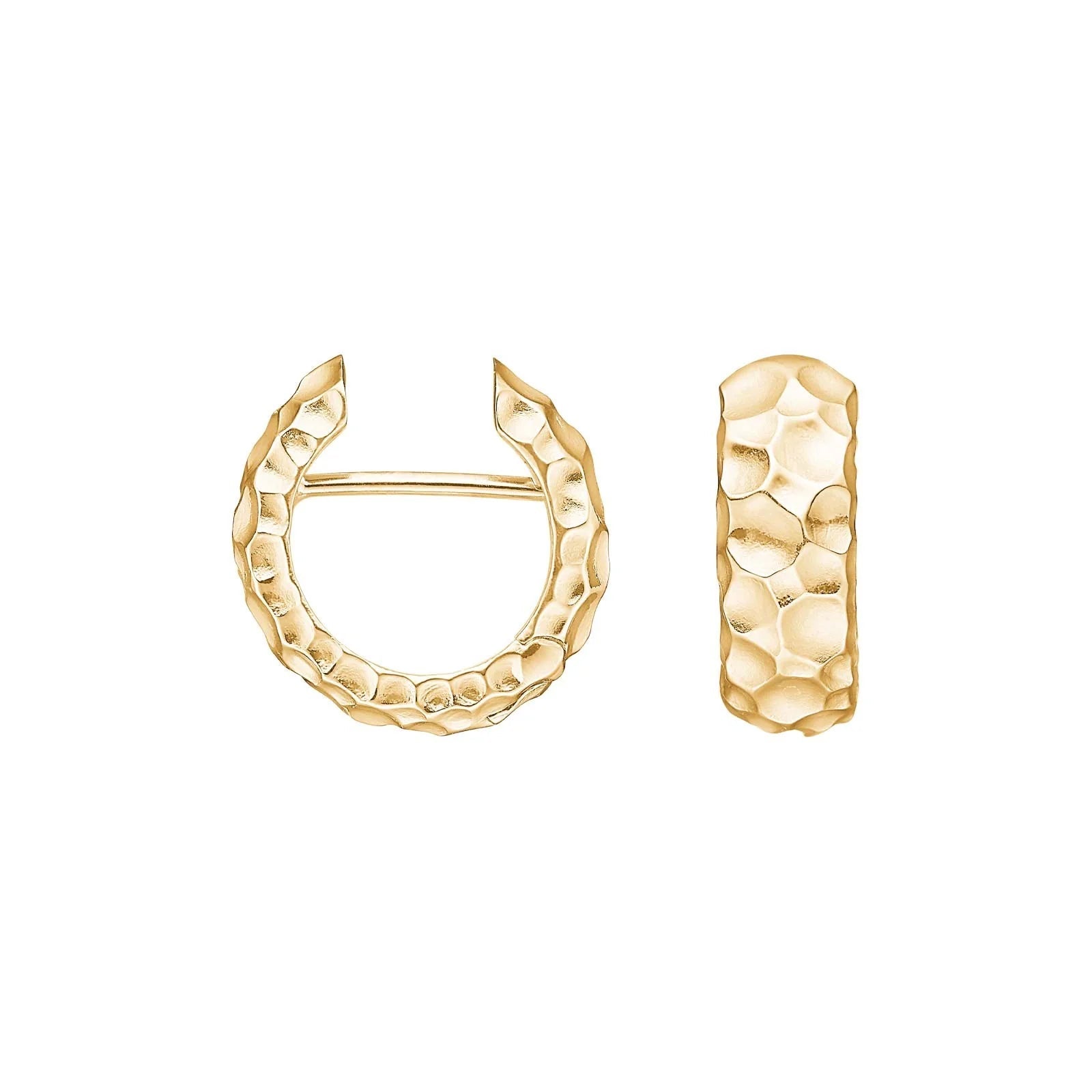 Sølv system - creoler Heide 6x16mm - Urma.dk