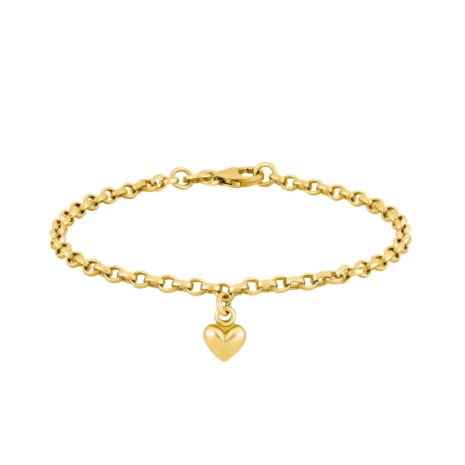 Sølvarmbånd m/1 hjerte - Urma.dk