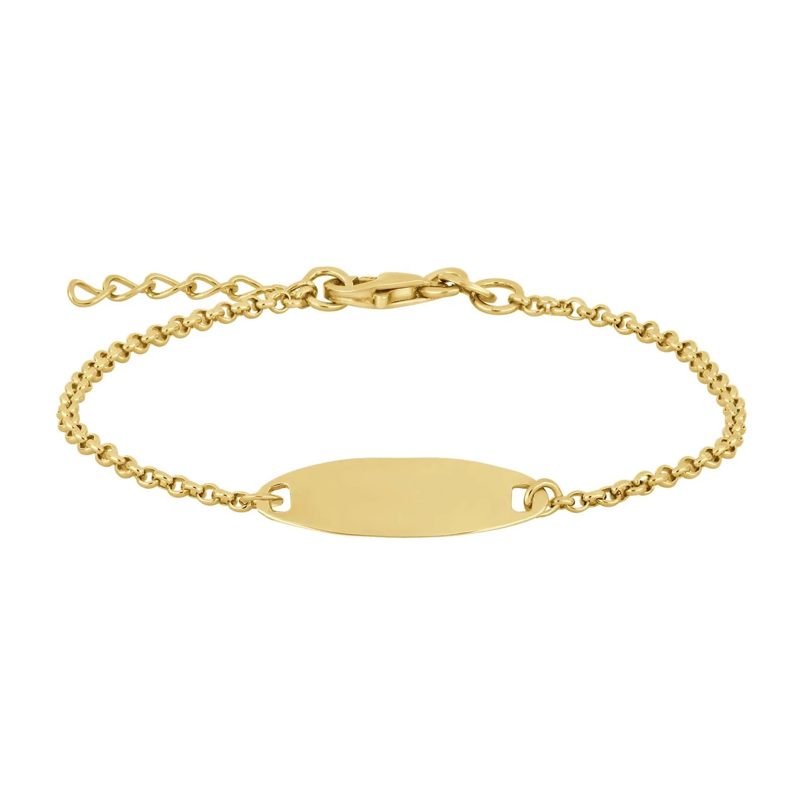 Sølvarmbånd m/plade - Urma.dk