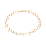 Sølvforgyldt armbånd F15163001 - Urma.dk
