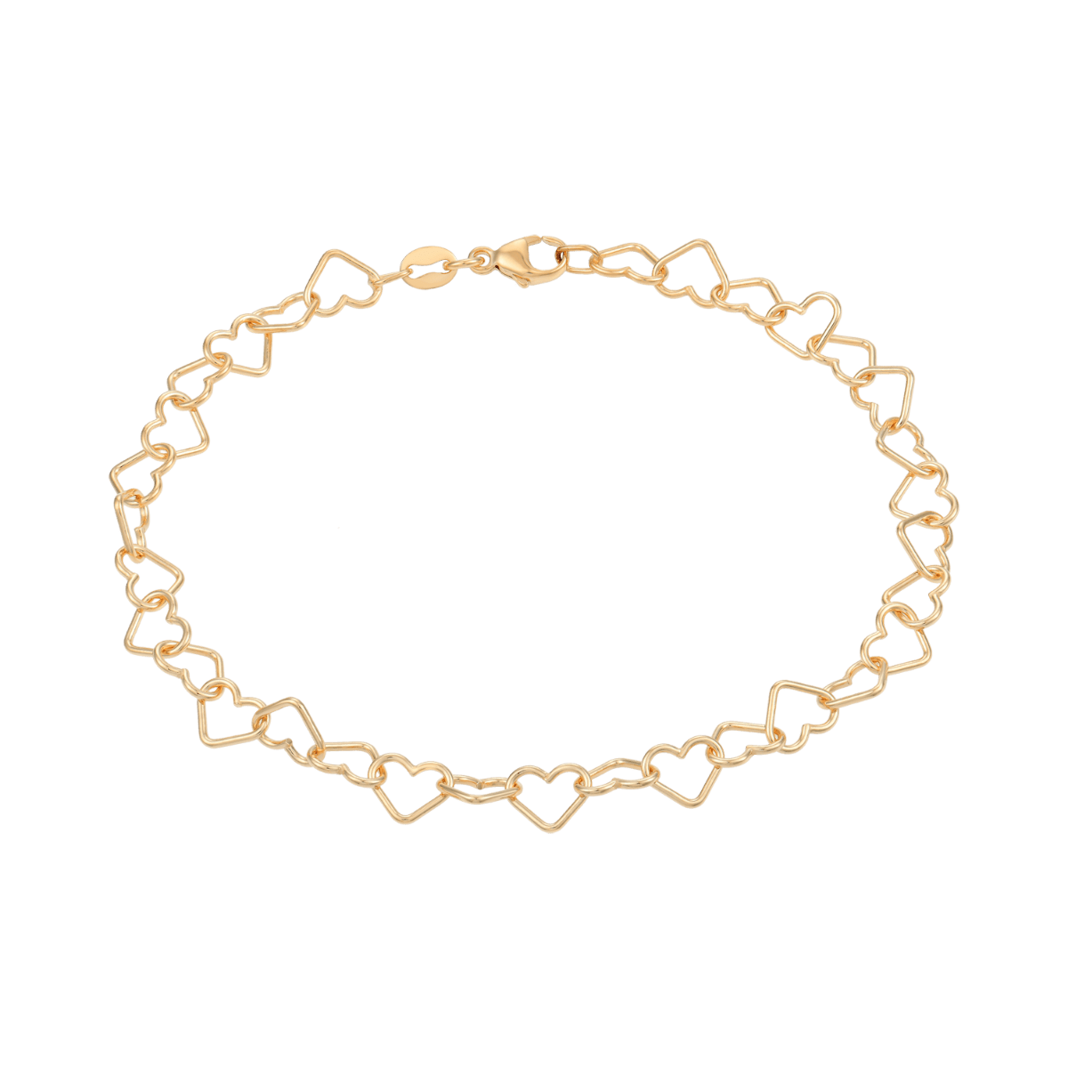 Sølvforgyldt armbånd F15163001 - Urma.dk