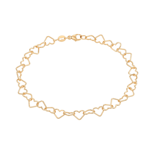 Sølvforgyldt armbånd F15163001 - Urma.dk