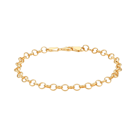 Sølvforgyldt armbånd F15163959 - Urma.dk