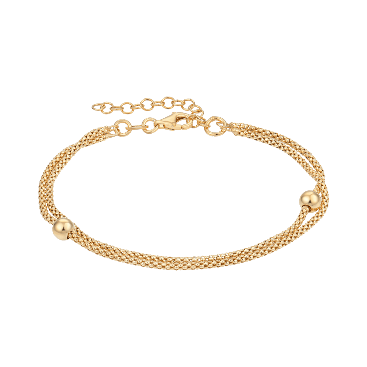 Sølvforgyldt armbånd F15190749 - Urma.dk