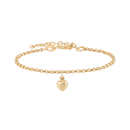 Sølvforgyldt armbånd F15190879 - Urma.dk