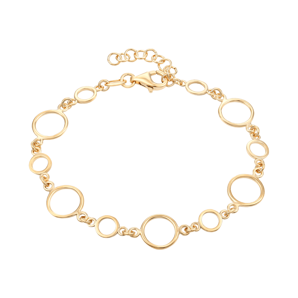 Sølvforgyldt armbånd F15190895 - Urma.dk