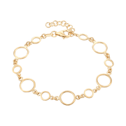Sølvforgyldt armbånd F15190895 - Urma.dk