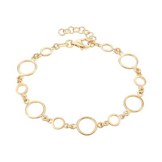 Sølvforgyldt armbånd F15190895 - Urma.dk