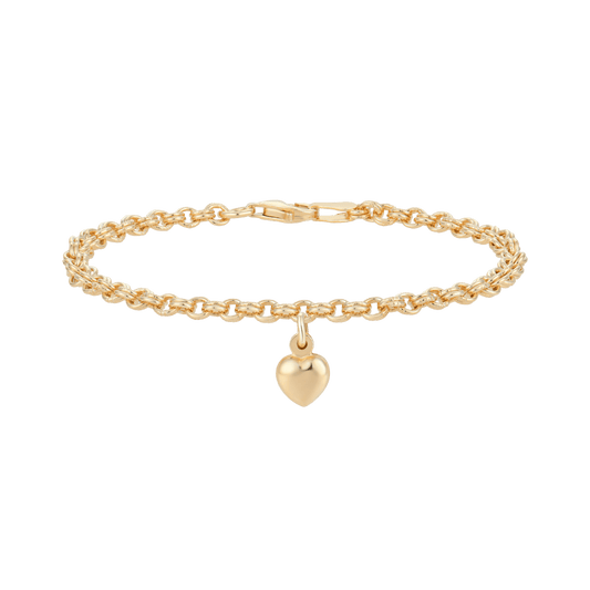 Sølvforgyldt armbånd F15190928 - Urma.dk