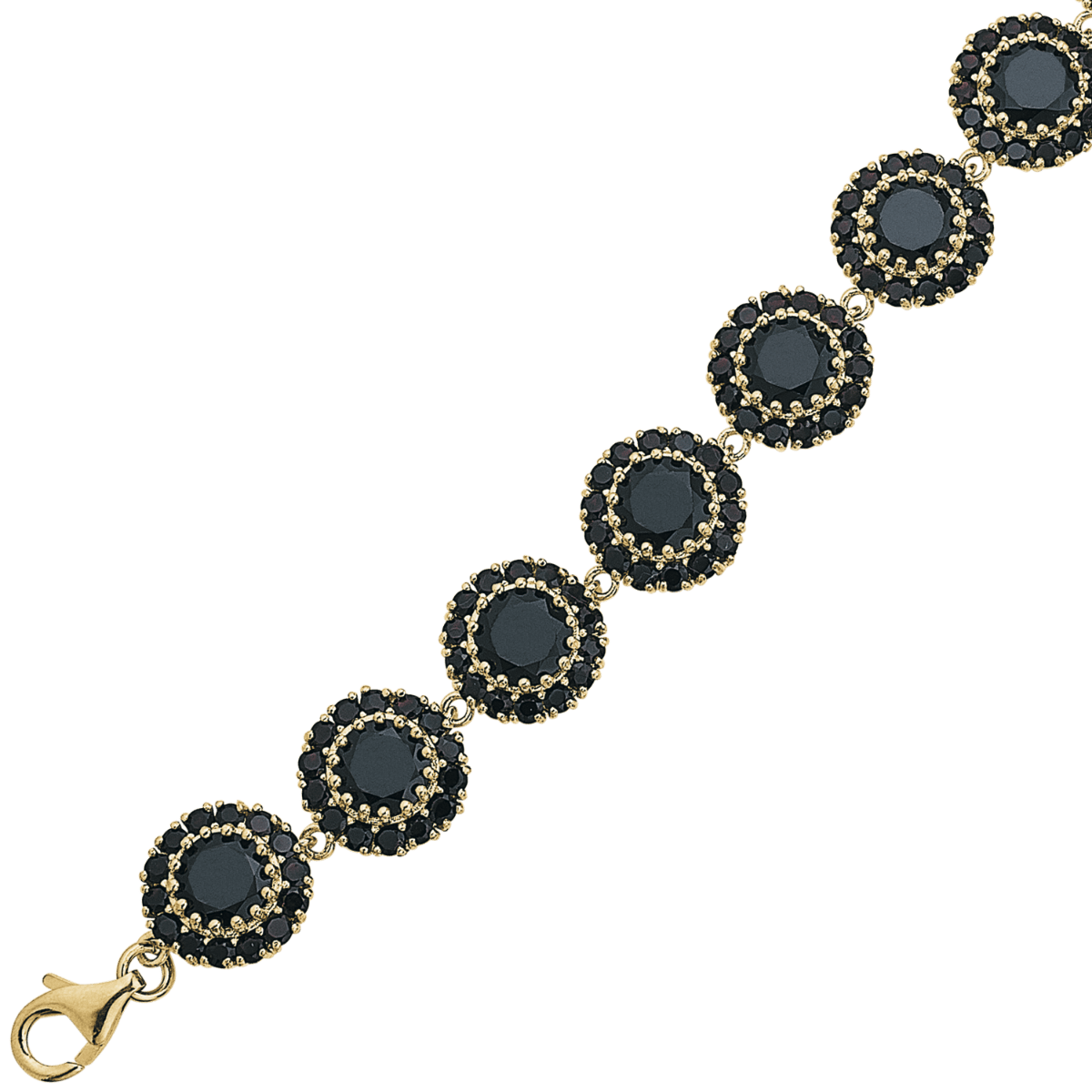 Sølvforgyldt armbånd F15253003 - Urma.dk