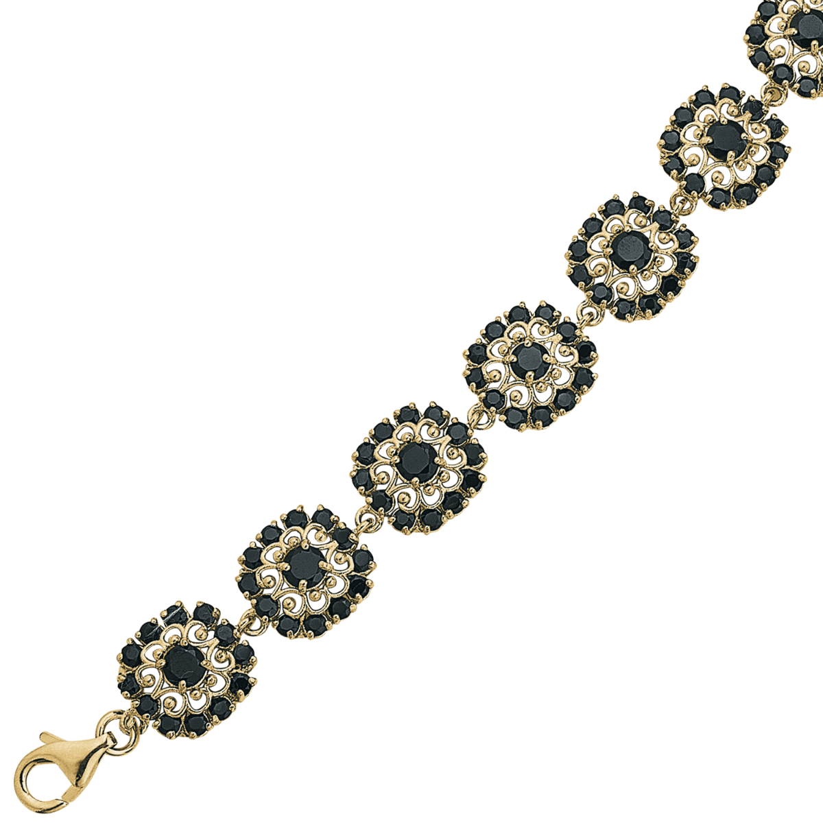 Sølvforgyldt armbånd F15253004 - Urma.dk