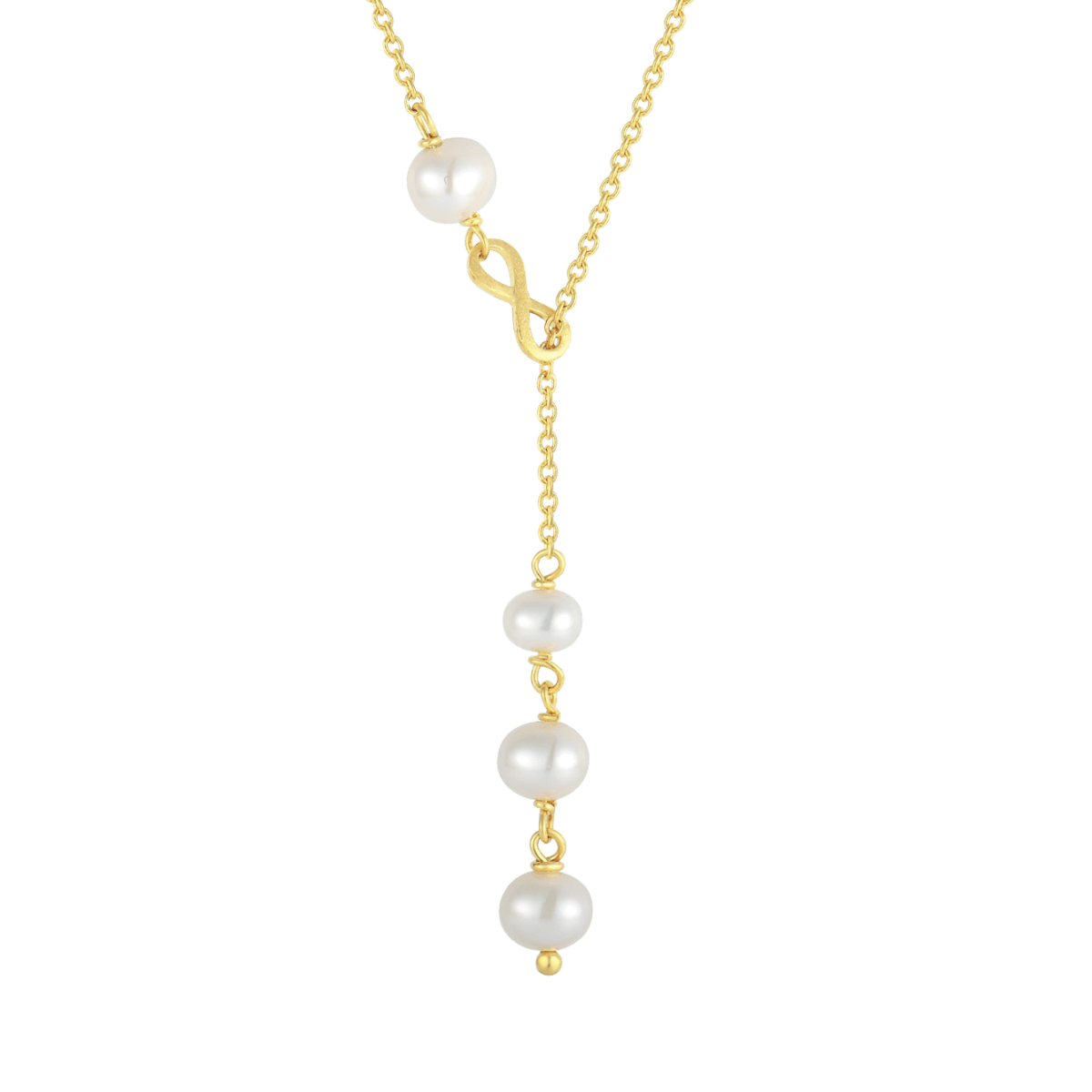 Sølvforgyldt collier F16323042 - Urma.dk